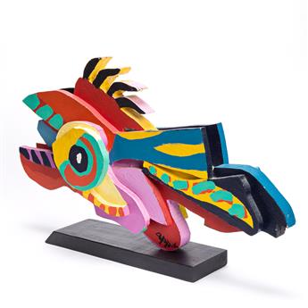 KAREL APPEL Flying Fish.